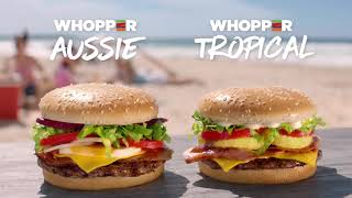 Hungry Jack's | The Tropical Whopper \u0026 Aussie Whopper ARE BACK