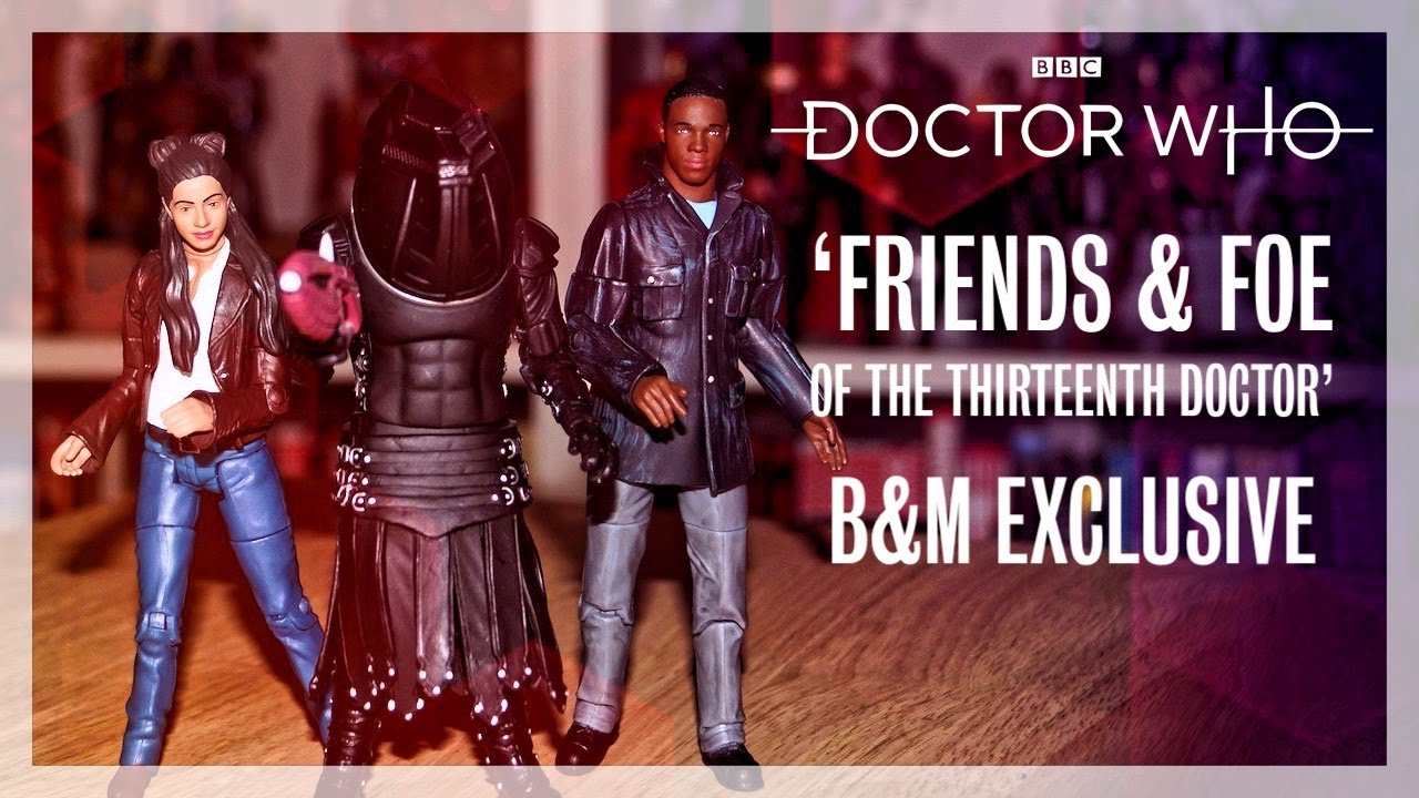 Doctor Who: 'Friends & Foe Of The Thirteenth Doctor' B&M Set (Character ...