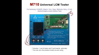 M710 Intelligent Multifunctional LCD Screen Tester for Samsung Xiaomi Huawei Vivo OPPO