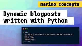 Make better Python demos for your blog