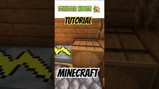 Minecraft Starter House Tutorial Timelapse YouTube ConFuje #minecraft #tutorial #shorts