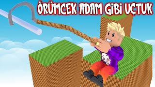 Örümcek Adam Gibi Uçtuk - Sonuna Kadar Gitme Challenge | Roblox Grappling Hook Obby