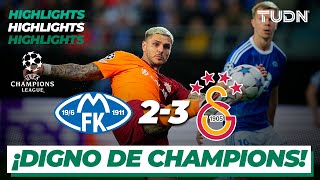 HIGHLIGHTS | Molde FK 2-3 Galatasaray | UEFA Champions League-Playoffs | TUDN