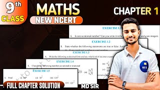 Class 9 Maths Chapter 1: FULL CHAPTER | Number System | MD Sir