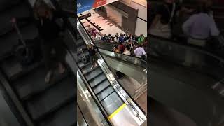 Escalator Timelapse Denver Airport