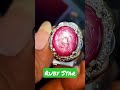 CINCIN BATU PERMATA RUBY STAR NATURAL