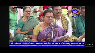 Avadhani Bharath Sarma Uppaladhadiam is on Mridangam for his mother's vocal