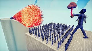 100x GORILLA +KING KONG vs EVERY GOD - Totally Accurate Battle Simulator TABS