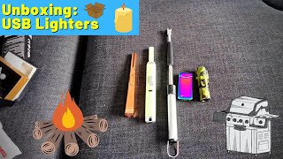 Unboxing: Sizzle USB Arc Lighters 5 Different Styles