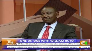 Deputy President Willam Ruto on Jacob Jumas death