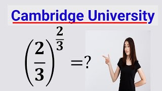 A very tricky Cambridge University Admission Algebra Exam | Entrance Aptitude Test !!