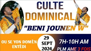 BENI JOUNEN’W|CULTE D’ADORATION|DIMANCHE 29 SEPT 2024|HAINES CITY FL|PLM AMEN 3 FOIS