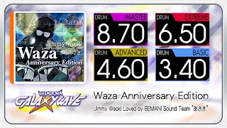 【GITADORA】 Waza Anniversary Edition (MASTER ~ BASIC) Drum