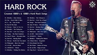 Hard Rock Metal 80s and 90s 🔥🔥 Greatest Hard Rock Songs Of All Time