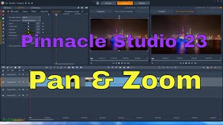 Pinnacle Studio 23 Ultimate - PAN & ZOOM
