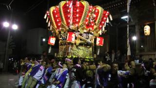 平成25年　淡路市　室津八幡神社秋祭り5　練り 宮田