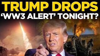 US News LIVE: 'World WAR III...', Trump's HUGE WARNING | Big Announcement On Iran | World News LIVE