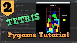 Pygame Tutorial - Tetris (Part 2)