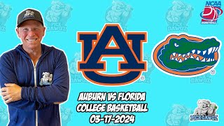 Auburn vs Florida 3/17/24 Free College Basketball Picks and Predictions  | NCAAB Pick