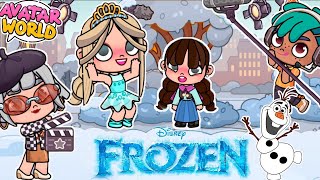 GRAVAMOS O FILME ❄️FROZEN ❄️🎥 NOVA ATUALIZAÇÃO EM AVATAR WORD I ROTINA I PAZU