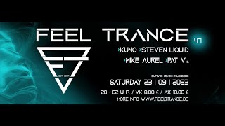 FEEL TRANCE 47 live DJ Set by Mike Aurel 23-09-2023 / Outbaix Music Club