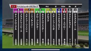 【AJCC】【2020年】【シミュレーション 】【競馬】【予想】【アメリカジョッキーC】【G2】