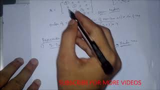 Lecture 4- Sparse Matrix | Order of sparse matrix | Representation 3-TUPLE and LINKED