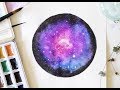 Watercolour Galaxy with Becky Starsmore 🌌