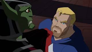 Skrull Avengers save Captain America