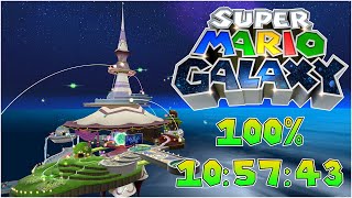 [WR] Super Mario Galaxy 242 Stars (100%) Speedrun in 10:57:43