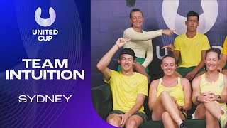 Sydney teams are put to the test in the Intuition Challenge ☝️ | United Cup 2023