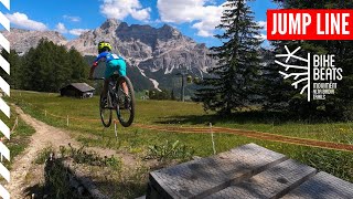 Bike Beats Alta Badia Dolomites || Jump and bridge line [integral]