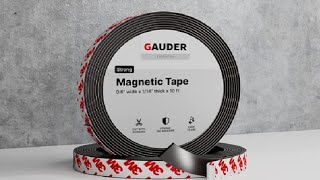 GAUDER Magnetic Strips with Adhesive Backing Review