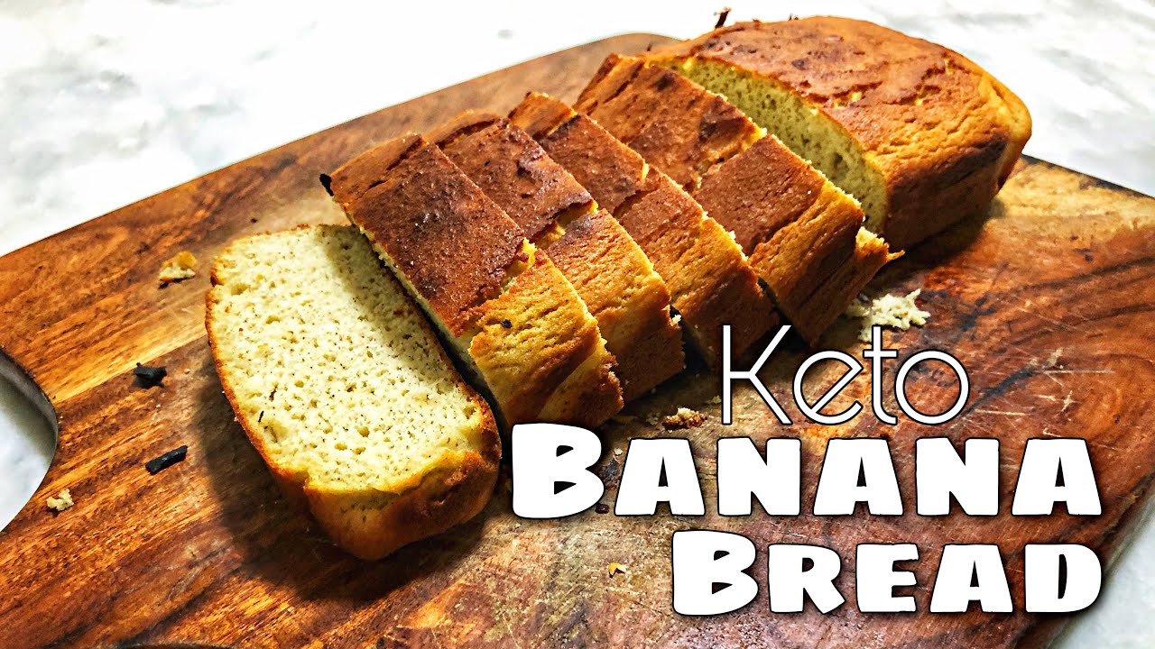 KETO BANANA LESS BANANA BREAD | Sugar Free Low Carb Coconut Flour ...