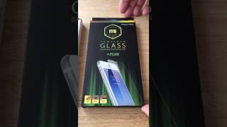 ITG iPhone 7 Plus Patchworks Glass Screen Protector \u0026 ITG Level Case Overview 3-16-17