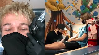 THEY LOST A BET & HAD TO GET TATTOOS!! || ft. AERON & NOAH