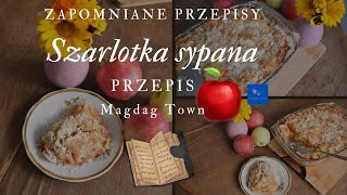 Szarlotka sypana - przepis #szarlotka #przepisykulinarne