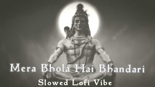 Mera Bhola Hai Bhandari ll slowed Lofi ll Mahashivratri special 🙏
