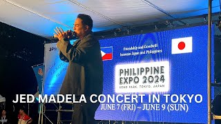 Jed Madela Concert at Philippine Expo 2024 Ueno Park, Tokyo, Japan | June 9, 2024