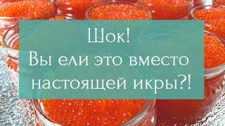 100% Ненастоящая Икра! Как отличить подделку от настоящей?