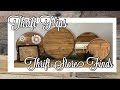 Making Over Thrifted Finds || Trash to Treasure || Farmhouse Decor