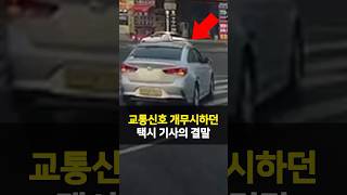 대놓고 역주행하는 택시기사 ㄷㄷ