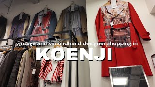 Vintage / Second Hand Designer Shopping In Koenji Guide 🇯🇵