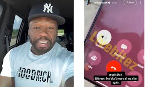 50 Cent REACTS To Celina Powell Exposing Lil Meech On Leaked Phone Call