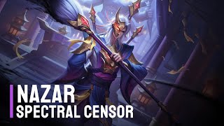 New Skin | Nazar - Spectral Censor | Heroes Evolved | NetDragon