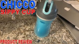 ✅  Chicco 9oz Double Wall Insulated Flip Top Sippy Cup 🔴