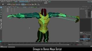 Groups to Bones Maya script