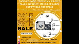 Casio Ez Label Tapes 9mm