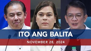 UNTV: Ito Ang Balita | November 28, 2024