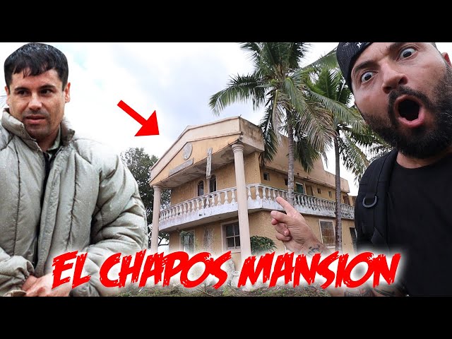 El Chapo Guzman Mansion Examining Tunnel Used By Drug Lord